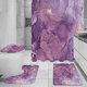 thumbnail image 3 of Set Juego De Baño Con Cortina Cubre Inodoro 4 Piezas, 3 of 8