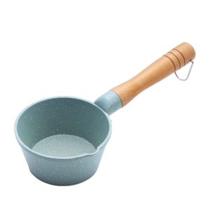 Bothyi - Cocina Pequeñas Cacerolas De Leche Café Calentador De Leche Pequeños Utensilios De Cocina Para El Hogar Restaurante Verde