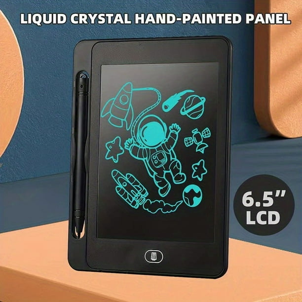 6.5 Inch LCD Writing Pad Electronic Digital Writing Color Screen Doodle Board Handwriting Paper Drawing Tablet Computer Gift Suitable For Kids And Adults At Home School And Office, LCD Writing Pad
