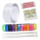 thumbnail image 4 of Nano Tape Impermeable Resistente Extraíble Con Pajitas Y Arcilla Para Manualidades DIY 1mm 5m Con Lentejuelas, 4 of 5