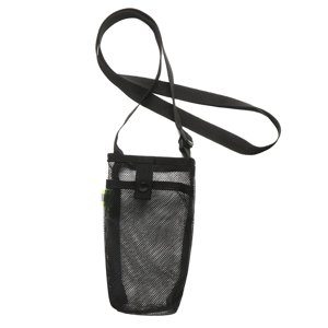 Ioensy - Cubierta De Botella De Agua Deportiva Funda De Botella De Agua Portátil Para Gimnasio Camping Picnic Negro