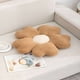 thumbnail image 4 of Set De 4 Cojines En Forma De Flor Café, 4 of 4