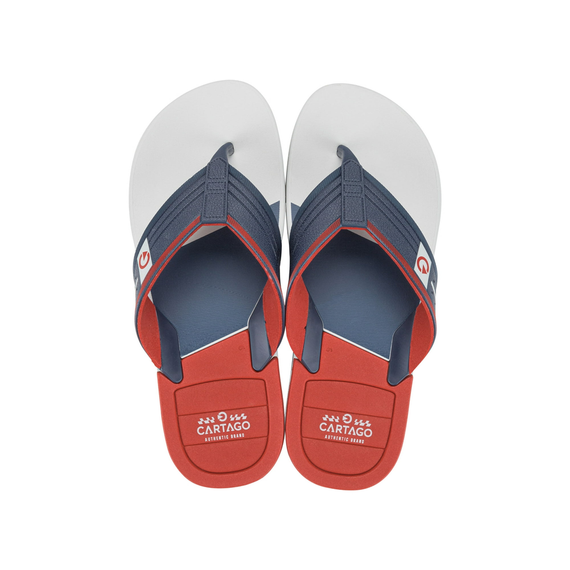 Sandalia Hombre Azul/rojo Dallas Cartago