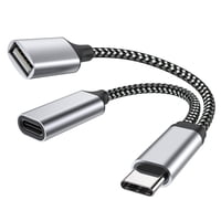 Mogood - Divisor Usb C Otg Usb C, Adaptador Usb C A Usb, Carga Pd De 18 W