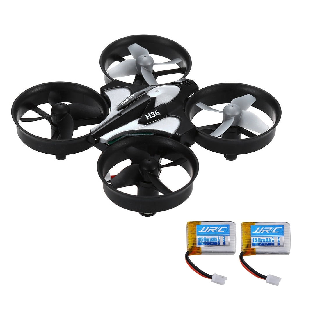 Dron Jjrc H36 2.4ghz Gyro Rc Quadcopter 2 Baterias