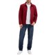 thumbnail image 2 of INSPIRE CHIC Chaqueta Casual Forrada de Color Sólido con Cremallera Completa y Solapa de Manga Larga para Hombre XL Rojo, 2 of 6