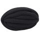 thumbnail image 3 of Relleno De Hilo De Lana Grueso Tejido Suave Para Bufanda Suéter Cerca De Cama Ganchillo Negro, 3 of 5