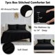 thumbnail image 5 of Juego de Cama CozyLux King 7 Piezas Negro, 5 of 9