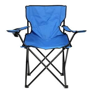 Genérico - Silla Plegable Camping Picnic Playa Silla Con Portavasos