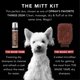 thumbnail image 2 of Baño sin agua The Mitt Kit Dog Grooming Pride and Groom, 2 of 7