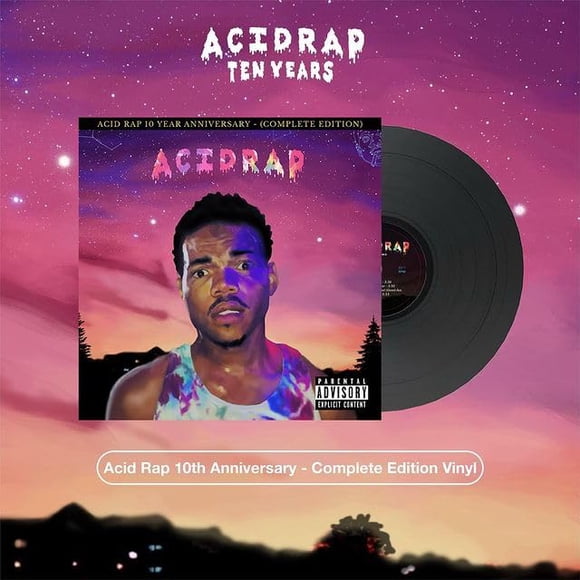 Disco de vinilo 10º aniversario de Chance The Rapper Acid Rap