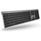 thumbnail image 1 of Teclado Bluetooth inalámbrico Macally ACEBTKEYSG Space Grey, 1 of 6