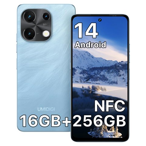 Smartphone Umidigi Note 100 6.8"" Hd+ 16Gb+256Gb Con Nfc