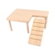 thumbnail image 2 of Plataformas De Madera Para Hámster Con Escalera Para Trepar Para Ratones, Jerbos Y Animales Pequeños, 2 of 5