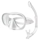thumbnail image 2 of Snorkel Set Máscara De Buceo Snorkel Gafas De Natación Máscara De Natación Para Buceo Snorkel Blanco, 2 of 3