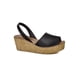 thumbnail image 2 of Sandalia Cuero Eliada Negro, 2 of 5