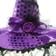 thumbnail image 3 of Pack 2 Diadema De Bruja Encaje Para Halloween Sombrero Bruja Negro + Morado. Diseños De Encaje, Flores Y Lentejuelas., 3 of 8