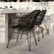 thumbnail image 3 of Sitial Butaca Rattan Santorini Para Living O Terraza Negro, 3 of 3
