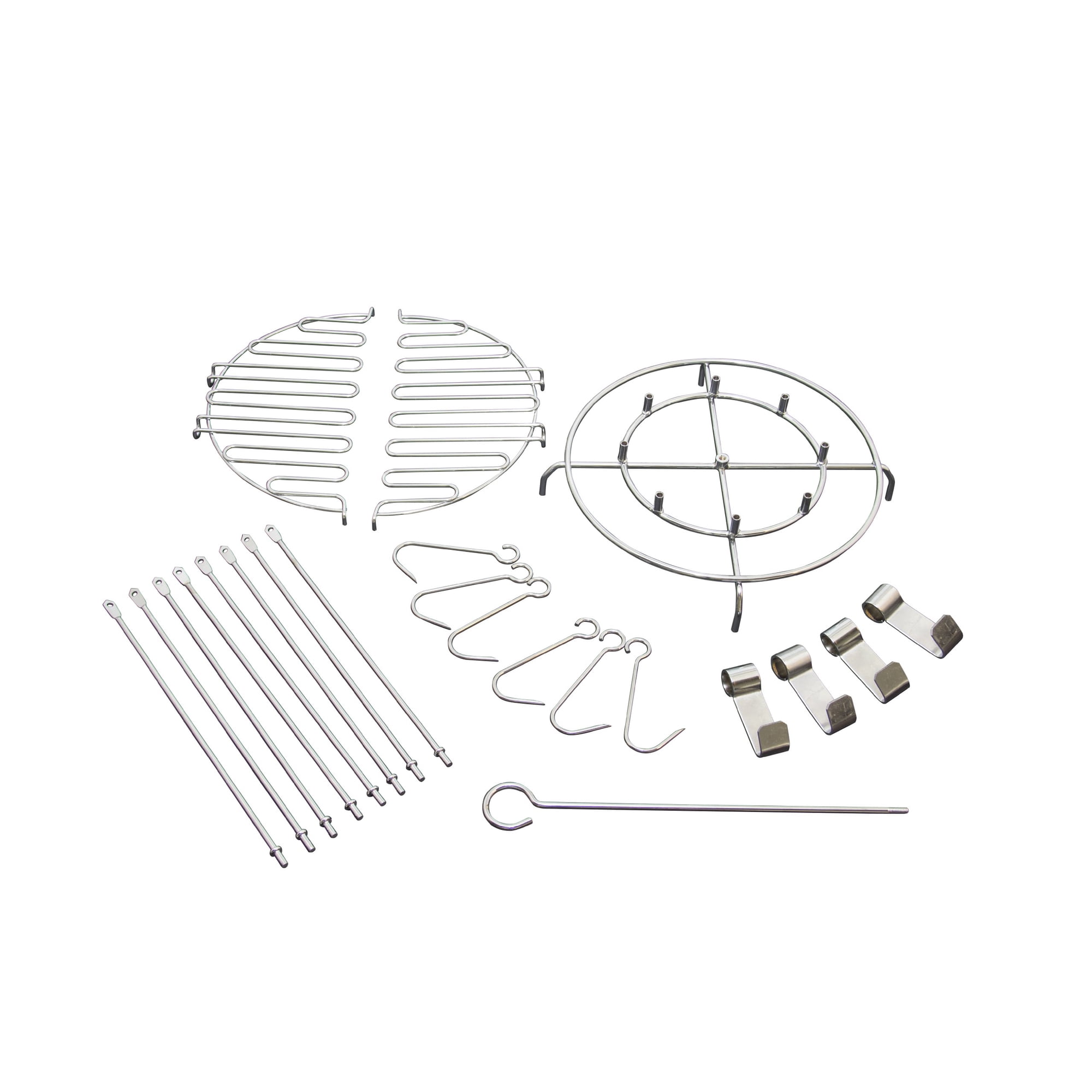 Accesorios Para Freidoras De Pavo Char-broil Big Easy, 22 Piezas, Cromados