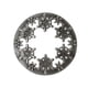 thumbnail image 2 of Adorno de Vela Copo de Nieve Plateada, 2 of 3