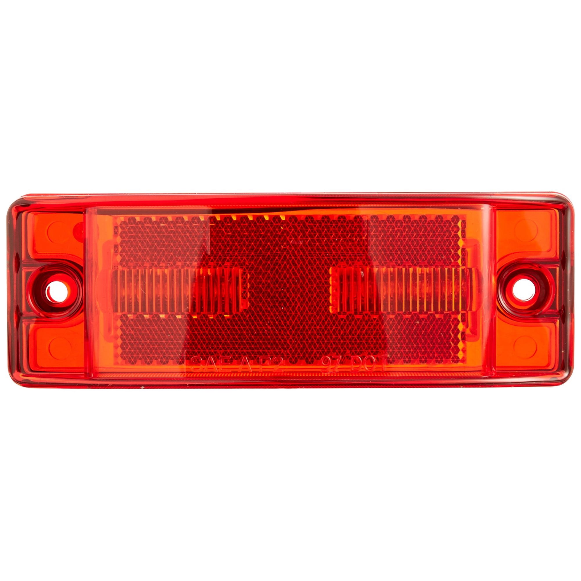 Luz Indicadora Led Roadpro Rp-1284r Roja De 15 X 5 Cm Con 8 Led
