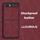 thumbnail image 1 of Premium Lamb Leather Wallet Phone Case With Shockproof Flip Cover For Samsung Galaxy Z Flip 3/4 - Protect Your Phone in Style!, 1 of 3