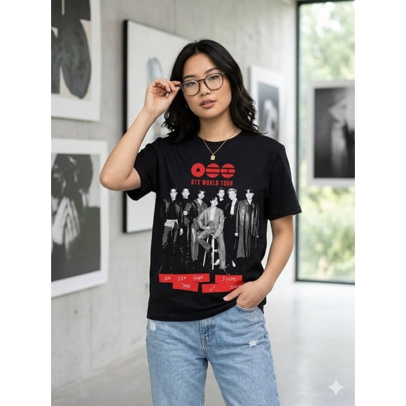 Polera Kpop Bts Tour 2026 Santiago M