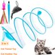 thumbnail image 2 of Túnel para gato CATENEED plegable azul con 5 juguetes, 2 of 7