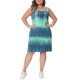thumbnail image 1 of Agnes Orinda Tallas Grandes Vestidos de Verano sin Mangas con Diseño Tie Dye para Mujeres Playa Camiseta Vestido Casual Suelto de Tirantes 1X Azul Verde, 1 of 6