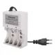 thumbnail image 2 of Cargador de Pilas AA/AAA/ 9V mas 4 Pilas Recargables, 2 of 3