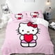 thumbnail image 1 of Hello Kitty Duvet Cover Set Bedding Comforter Sets King Size 3D Children'S Bedding Set, 1 of 4