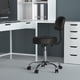 thumbnail image 2 of Taburete médico para spa Boss Office Products Be Well, vinilo negro, 2 of 9