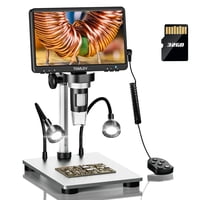 Microscopio Digital Tomlov Dm9 7 Lcd 12Mp 1080P 1200X