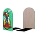 thumbnail image 2 of El Show de Pájaro Loco Sujetalibros decorativos temáticos, tope para estantería con base antideslizante, uso dual para hogar y oficina - 2 piezas, 2 of 6