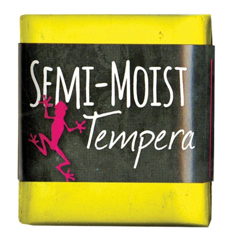 Tempera Cake Jack Richeson, Amarillo Semihúmedo, 158 Ml