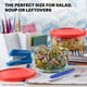 thumbnail image 3 of Recipiente de almacenamiento de alimentos Pyrex Simply Store de vidrio para 4 tazas, 3 of 6