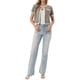 thumbnail image 2 of INSPIRE CHIC Chaqueta de punto de tweed para mujer de regreso a clases, manga corta, cuello redondo, cárdigan corto, caqui negro M, 2 of 6