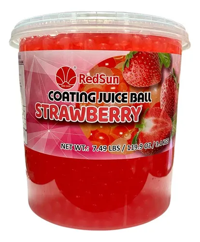 Redsun - Popping Boba 3,4Kg Frutilla