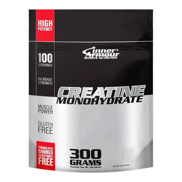 Creatina Monohidratada 300gr 100 Servicios –