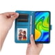 thumbnail image 2 of Funda tipo cartera FOXDOCK para Xiaomi Redmi Note 9 4G , diseño girasol en relieve, cuero PU, cierre magnético, soporte y tarjetero, 2 of 5