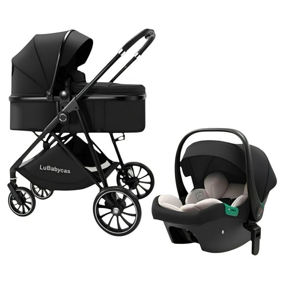 Coche Travel System Toldo 360°Gese Baby Negro LuBabycas