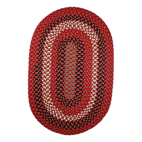 Area Rug Rhody Manhattan MA44, ladrillo rojo, 60 cm x 90 cm
