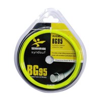 Magideal - Cuerda De Raqueta De Bádminton Fuerte, Líneas De Reemplazo De Raqueta De Alta Flexibilidad, Cuerda De Raqueta De De Alta Elasticidad Para , Amarillo