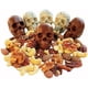 thumbnail image 3 of Molde flexible de silicona para cubitos de hielo con forma de calavera 3D, fácil de liberar, para hacer cuatro cubitos de hielo gigantes, sin BPA, color negro, 3 of 7