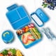 thumbnail image 2 of Lonchera Bento JXXM 1.6L con termo de 240ml a prueba de fugas azul, 2 of 7