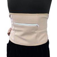 Magideal - Paquetes De Aceite De Ricino, Correa Elástica Reutilizable Hogar Capa Exterior Sin Fugas Cómodo Fácil De Usar Suave Profesional, Unisex Conveniente , Caqui