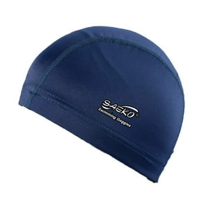 Gorra De Natacion Saeko Lycra C0004 Azul Marino