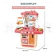 thumbnail image 2 of Cocina De Juguete 38 Accesorios Luces 70cm De Alto, 2 of 9