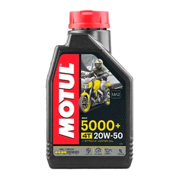 Aceite para Motor Motul Semi-sintético 20w-50 para Motocicleta de 1 Unidad X 1l