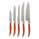 thumbnail image 1 of Set cuchillos 5 pcs acero inoxidable, 1 of 3